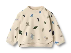 Sweatshirt Emery - Offwhite Penguins | Kläder - Toppar - Koftor, västar & tröjor | BabyMode