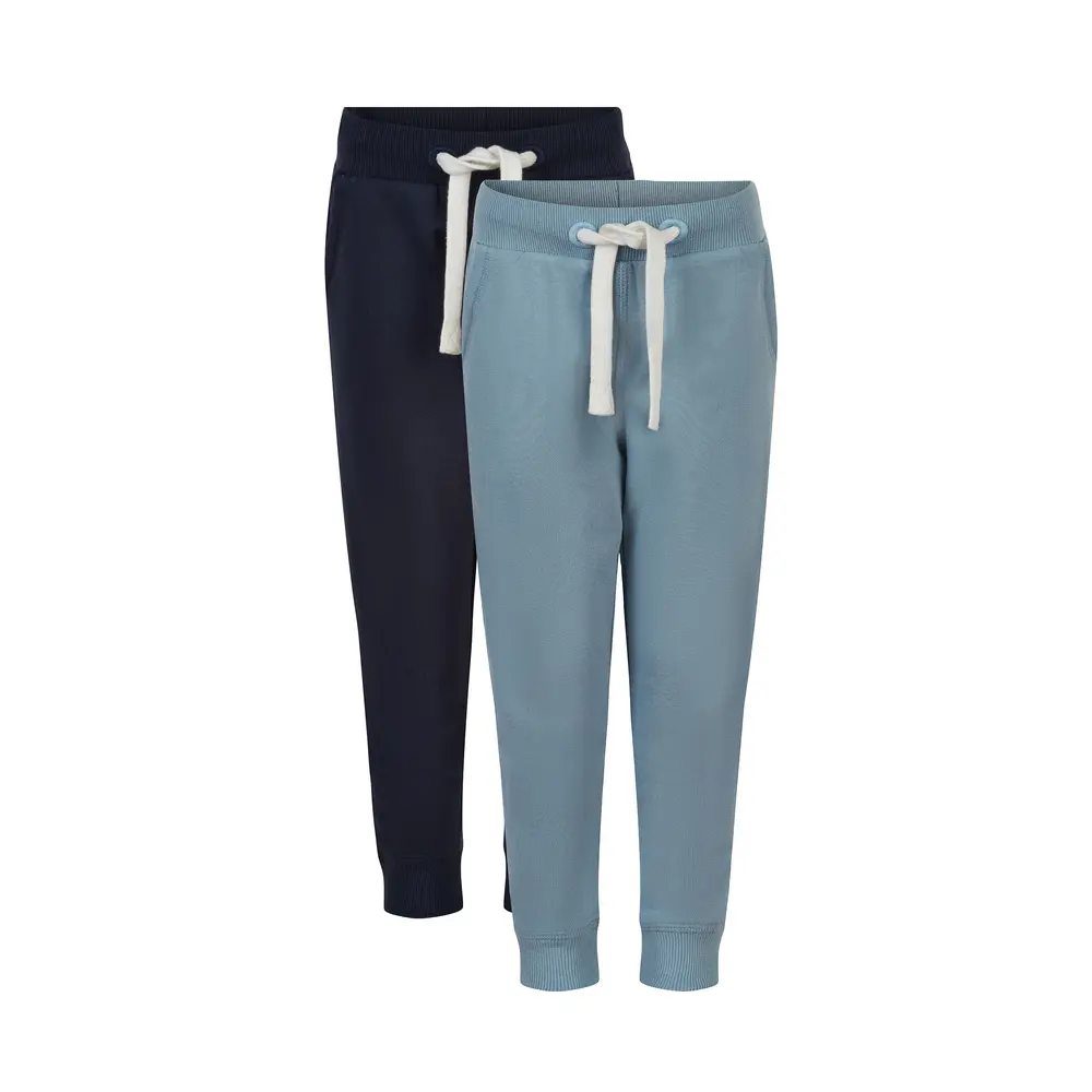 Joggingbyxor 2-pack - Navy/Blue - 104 | Barnkläder - Underdelar - Byxor | BabyMode