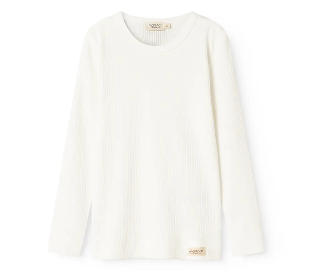 Långärmad Tröja - Gentle White - 110 | Barnkläder - Toppar - Blusar | BabyMode