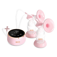 Bröstpump Elektrisk Bella Dubbel - Rosa