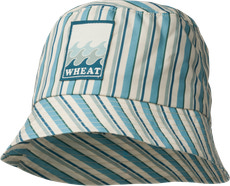 Tilo Badge Hatt - Aqua Stripe