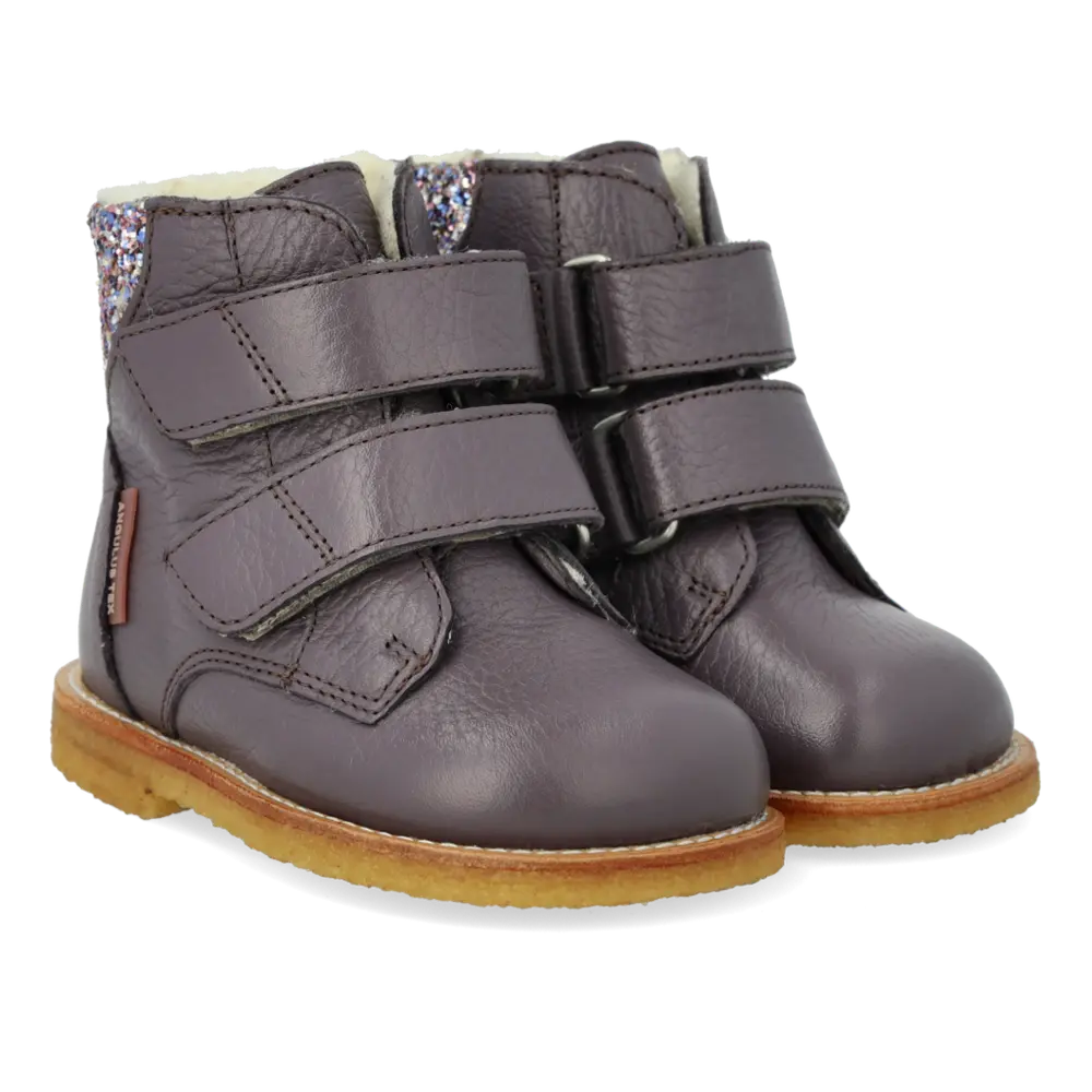 Begynder TEX-støvle med glitter og velcro - 23 | Barnskor - Stövlar - Vinterkängor | BabyMode