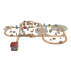 Tågset | Leksaker - Bilar & maskiner - Spårvagnar & tåg | BabyMode