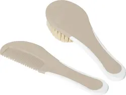 Kam & Borste - Taupe | Baby & Barn - Sköta - Hälsa & hygien | BabyMode