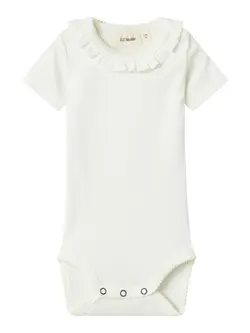 Lalo Kortärmad Slim Body - COCO MILK | Kläder - Bodys & overaller - Kortärmad body | BabyMode