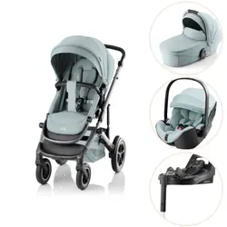 SMILE 5Z Style inkl. liggdel, babysafe pro och vario-bas – Harbor blue | Barnvagnar | BabyMode