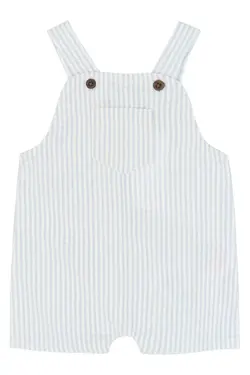 Toby Hängselbyxor - Heather Striped | Barnkläder - Underdelar - Hängsel & jumpsuits | BabyMode