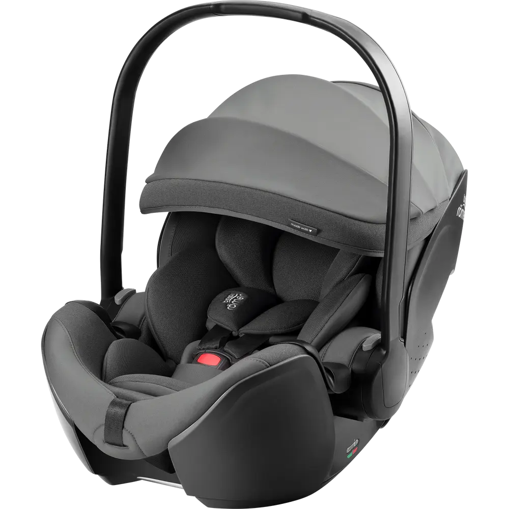Britax Römer Baby-Safe Pro Style Babyskydd - Mineral Grey | Bilbarnstolar - Babyskydd 0-13 Kg | BabyMode