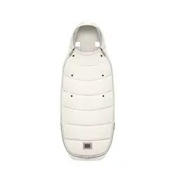 Platinum Åkpåse - Off White | Barnvagnar - Barnvagnstillbehör - Åkpåsar | BabyMode