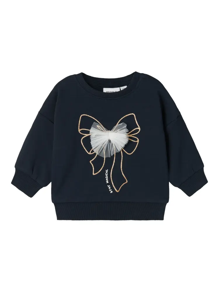 Raxa ls sweat - DARKSAPPHI - 50 | Barnkläder - Toppar - Koftor, västar & tröjor | BabyMode