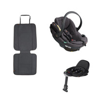 Go Beyond² Babyskydd inkl. bas + sparkskydd - Dark Grey Mélange