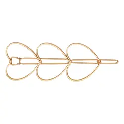 Hjärta Hårspänne - Guld | Kläder - Temakläder - Festkläder & tillbehör - Håraccessoarer | BabyMode