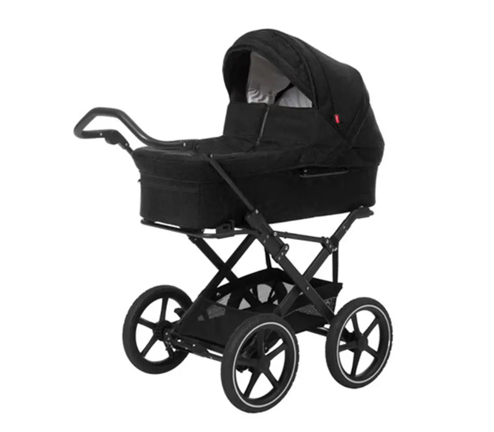 Odder North Barnvagn - Black | Barnvagnar - Liggvagnar | BabyMode
