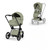 Cybex Priam Style Barnvagn - Sage Green/Matt Black