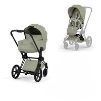 Cybex Priam Style Barnvagn - Sage Green/Matt Black