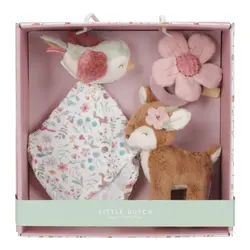 Gåvoset 3-Pack Forest Friends - Rosa | Leksaker - Nallebjörnar & gosedjur - Nallebjörnar | BabyMode