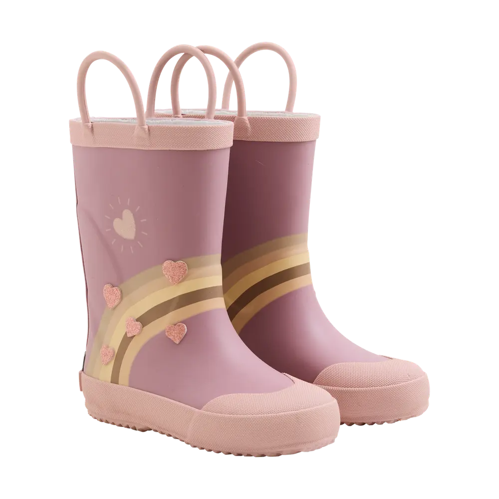 Regnbåge Gummistövlar - Nostalgia Rose - 21 | Barnskor - Gummistövlar - Långa gummistövlar | BabyMode