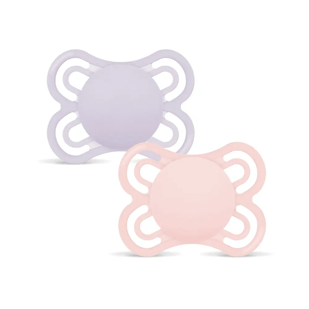 Perfect Silk Napp 0-6 mån 2-pack - Pink | Baby & Barn - Sköta - Nappar | BabyMode