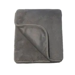 Filt Fluffy - Dark Grey | Barnrum - Textilier - Filtar & swaddlers | BabyMode