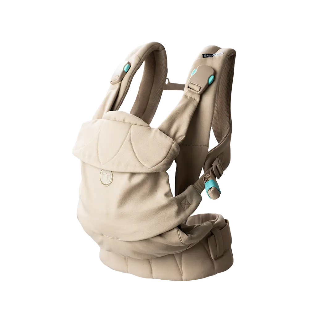 Najell Easy Vol 2 Bärsele - Honey Beige | Baby & Barn - Bärselar & bärsjalar - Bärselar | BabyMode