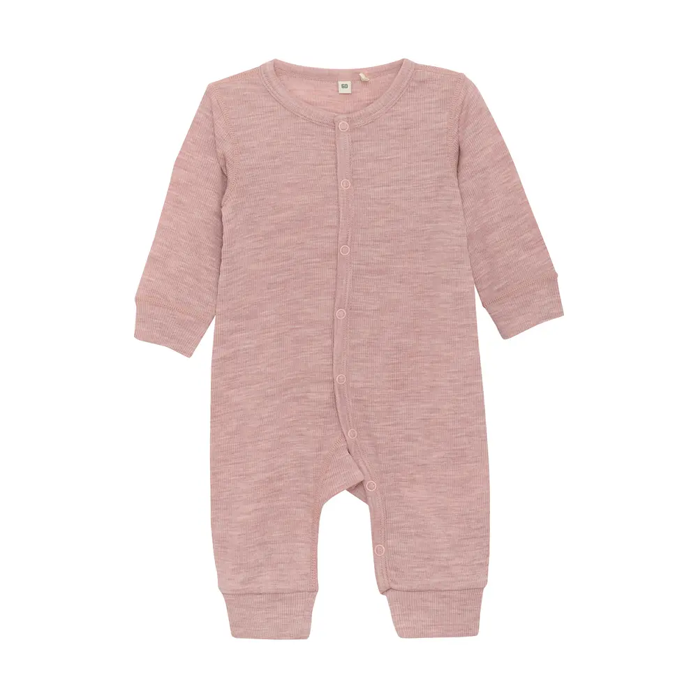 Jumpsuit Ull - Starling Melange - 100 | Barnkläder - Ull - Ulloveraller | BabyMode