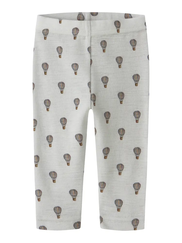Lil' Atelier Noel Nor Ull Leggings - Oyster Mushroom - 86
