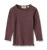Lace Rib Långärmad T-shirt