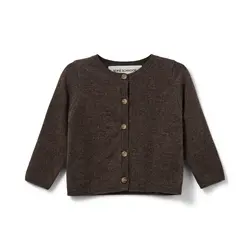 Cisse Cardigan - Brown fudge | Kläder - Toppar - Koftor, västar & tröjor | BabyMode