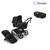 Bugaboo Fox 5 Renew Barnvagn & Bugaboo Babynest - Heritage Black/Black