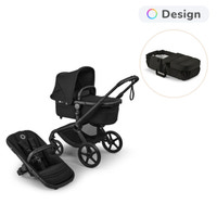 Bugaboo Fox 5 Renew Barnvagn & Bugaboo Babynest - Heritage Black/Black
