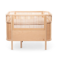 Växasäng 2 i 1 Baby & Juniorsäng - Wooden Edition