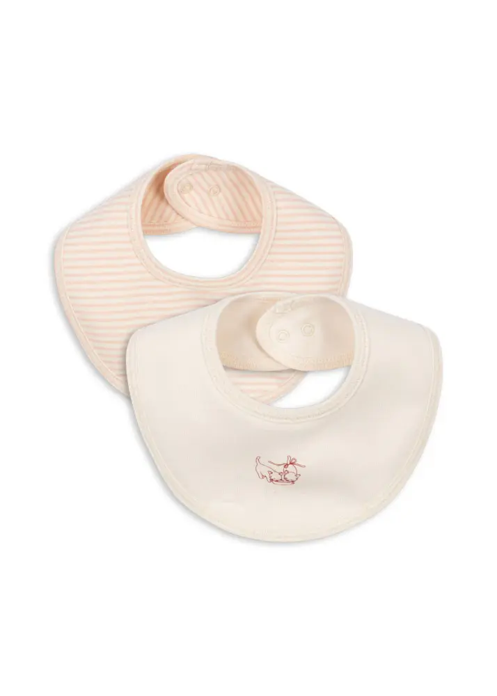 Fanga Fio Dregglisar 2-Pack - Blush Mix - ONE SIZE | Barnkläder - Tillbehör accessoarer - Dregglisar | BabyMode