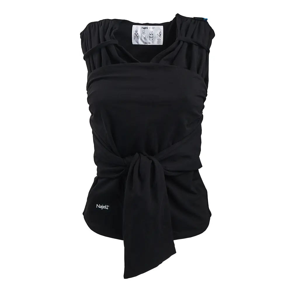 Wrap Bärsjal - Charcoal Black XL