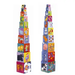 Stapelklossar Funny | Leksaker - Byggsatser & LEGO - Stapling av block | BabyMode