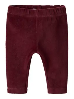 Roxy Velour Leggings - Burgundy | Kläder - Underdelar - Leggings | BabyMode