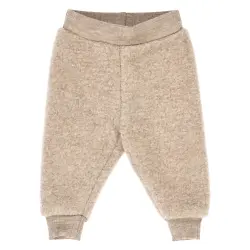 Byxor Woolly Merinoull/Fleece - Balsam Melange | Kläder - Underdelar - Byxor | BabyMode