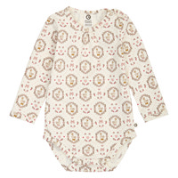 Müsli Heritage Duck Långärmad Body - Balsam Cream/ Blush/ Baroque Rose