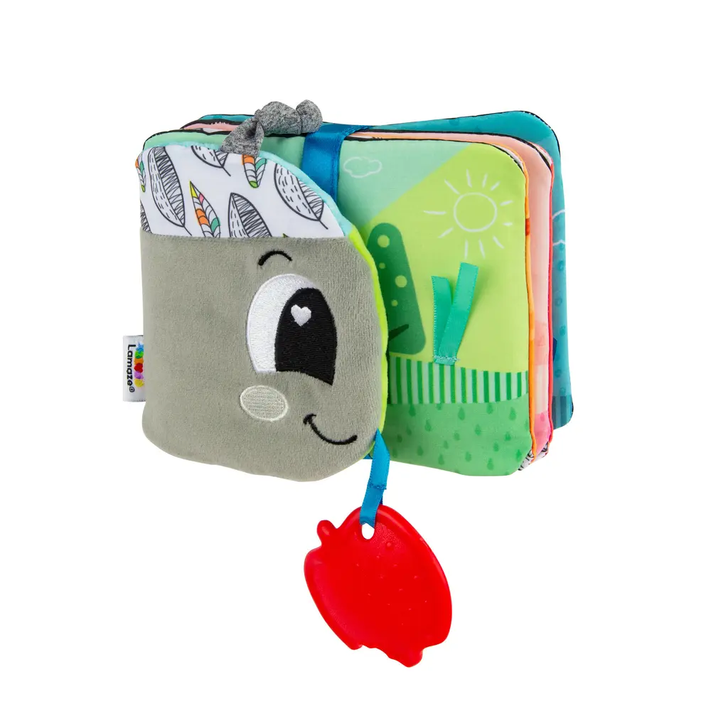 Tygbok larv | Leksaker - Böcker - Känn & kläm-bok | BabyMode