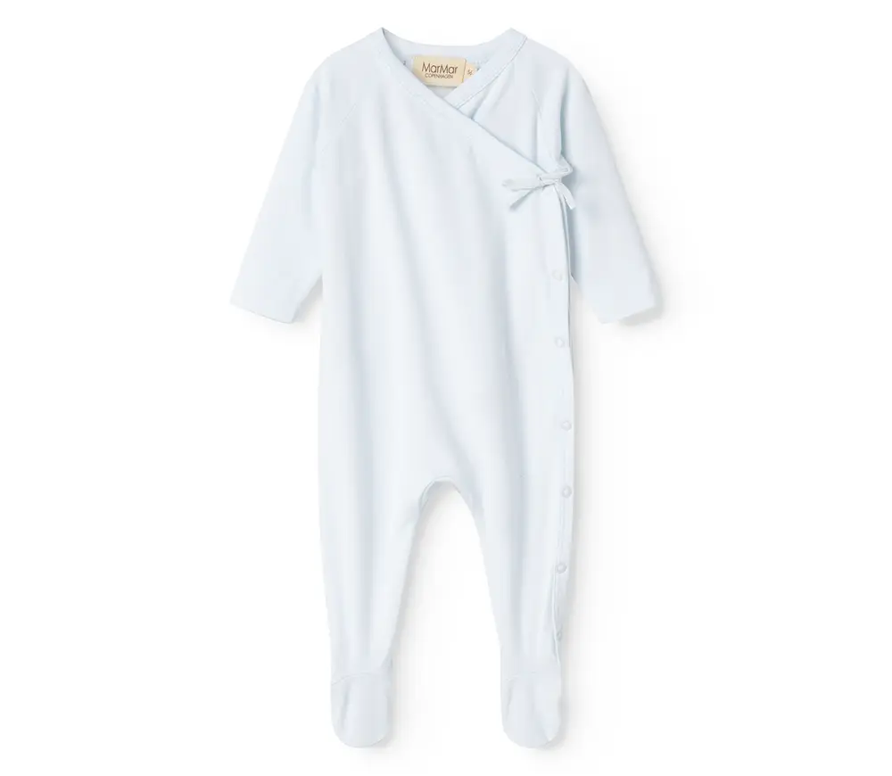 Jumpsuit Rubetta - Light Blue - 50 | Barnkläder - Bodys & overaller - Jumpsuit med fot | BabyMode