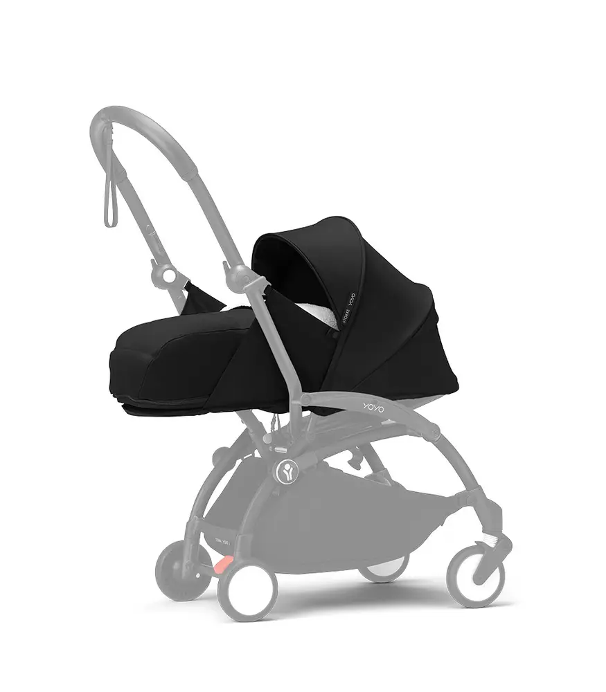 Stokke® Yoyo 0+ Nyföddspaket - Black | Barnvagnar - Duovagnar - Liggdel för duovagnar | BabyMode