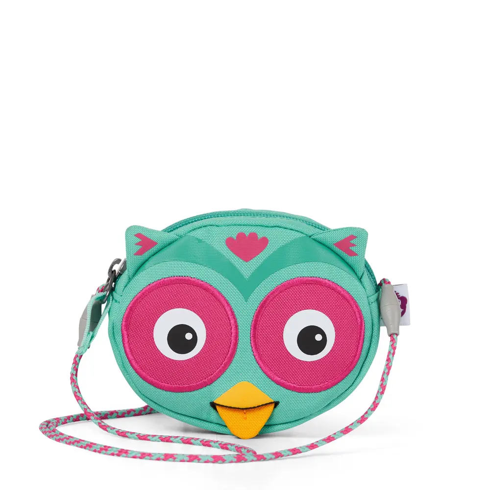 Affenzahn Wallet Owl - Owl - ONESIZE | Barnkläder - Tillbehör accessoarer - Ryggsäckar & väskor | BabyMode