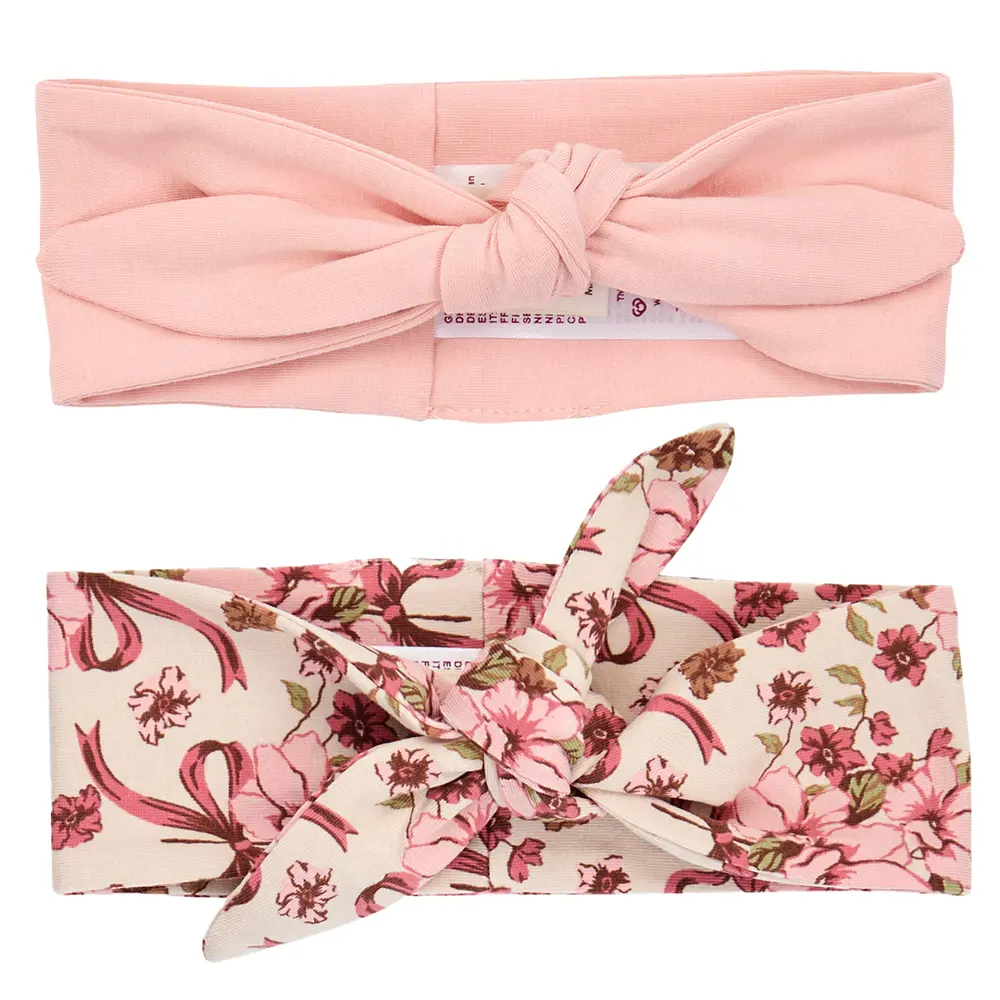 Müsli Bouquet Pannband 2 -Pack - Oak/Blush/Baroque Rose - O/S