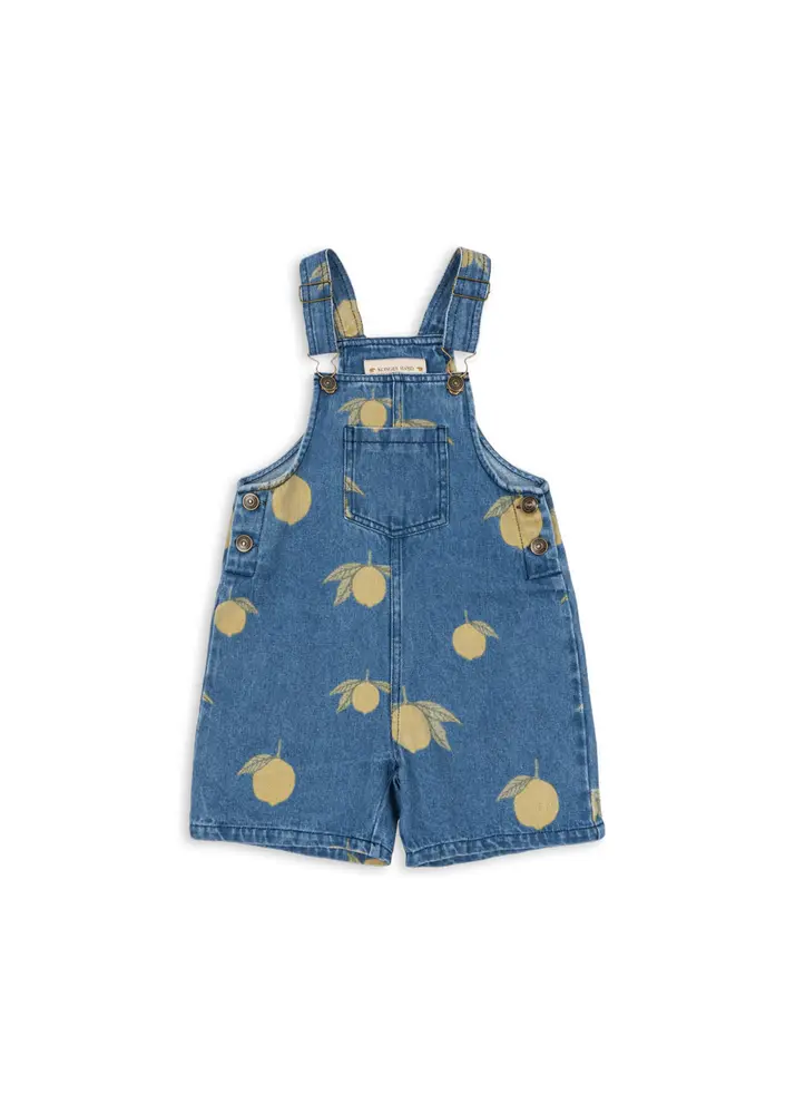 Magot Hängelbyxor - Lemon denim - 18 MDR. | Barnkläder - Underdelar - Hängsel & jumpsuits | BabyMode