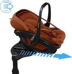Maxi-Cosi Coral Slide Pro Babyskydd - Copper Terra | Bilbarnstolar - Babyskydd 0-13 Kg | BabyMode