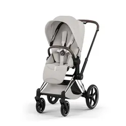 Cybex Priam Sittvagn - Style - City Grey/Chrome Brown | Barnvagnar | BabyMode