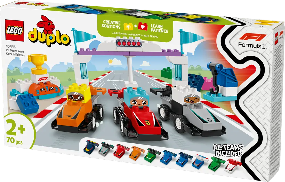 F1-teams med Racerbilar & Förare 10445
