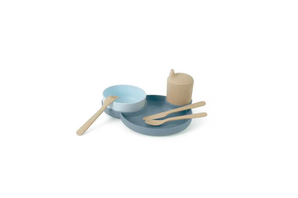 Litet middagsset blått i folie | Baby & Barn - Äta - Barnserviser | BabyMode