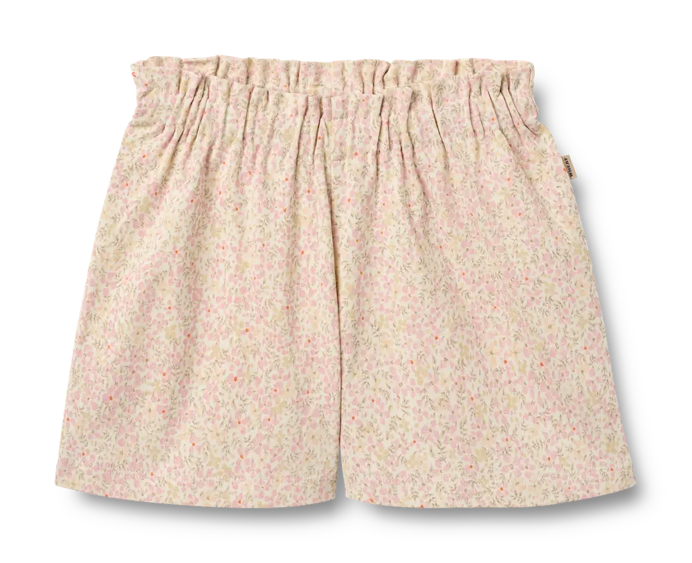 Sandy Shorts - Coral flowers - 128 | Barnkläder - Underdelar - Shorts | BabyMode