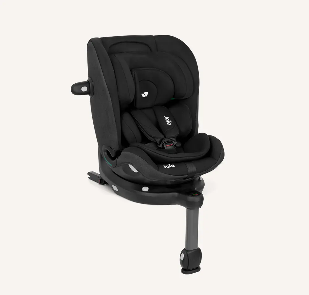 Joie I-Pivot Grow Bilbarnstol - Shale | Bilbarnstolar - Bakåtvända bilbarnstolar 9-36 Kg - Bakåtvända bilbarnstolar upp till 23 kg | BabyMode