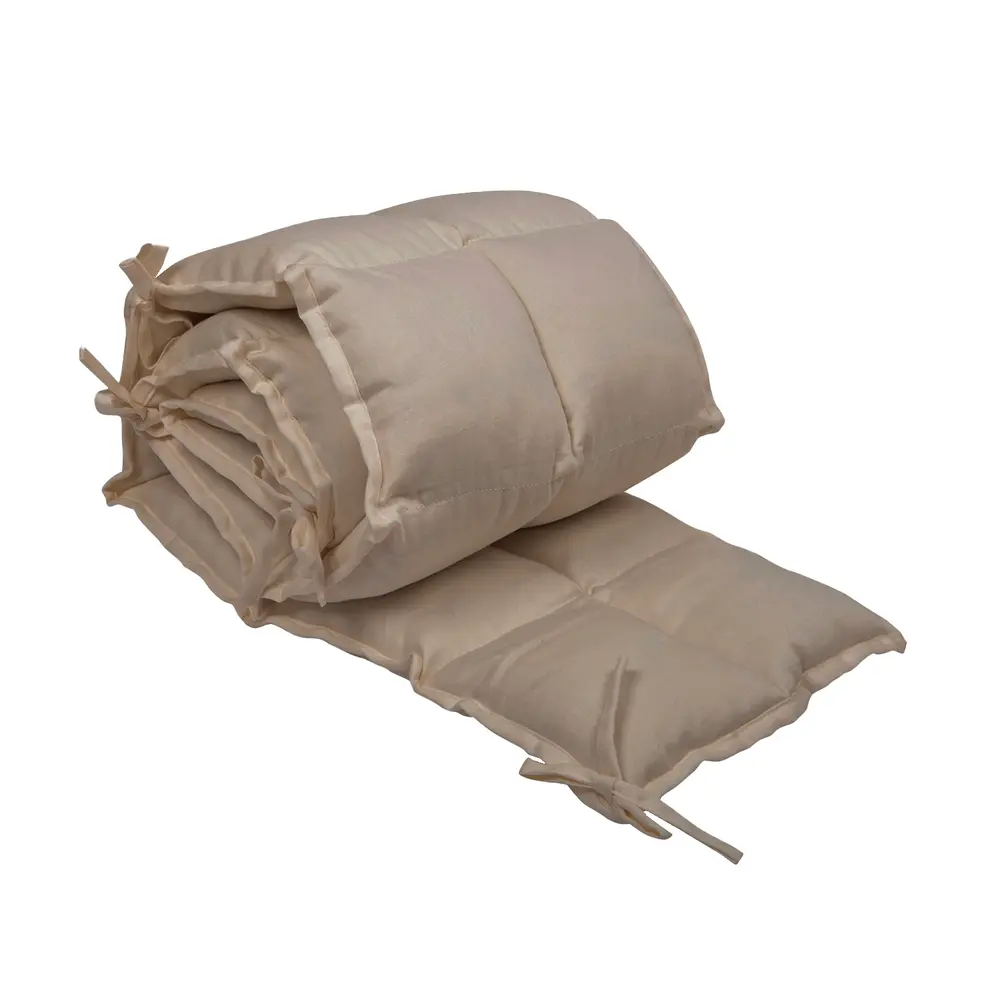 Spjälskydd Kapok 28x166 cm - Walnut | Barnrum - Textilier - Spjälsängsskydd | BabyMode